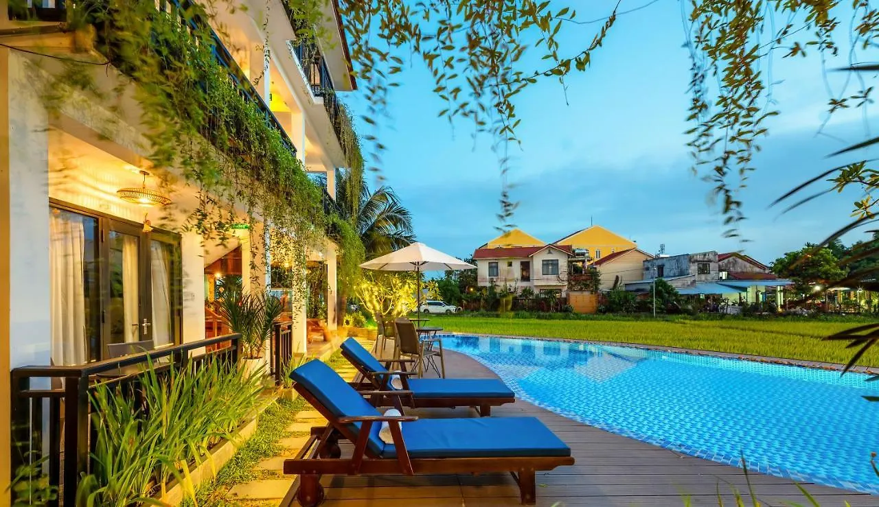 Sunkised Paddy Hoi An Villa Vietnam