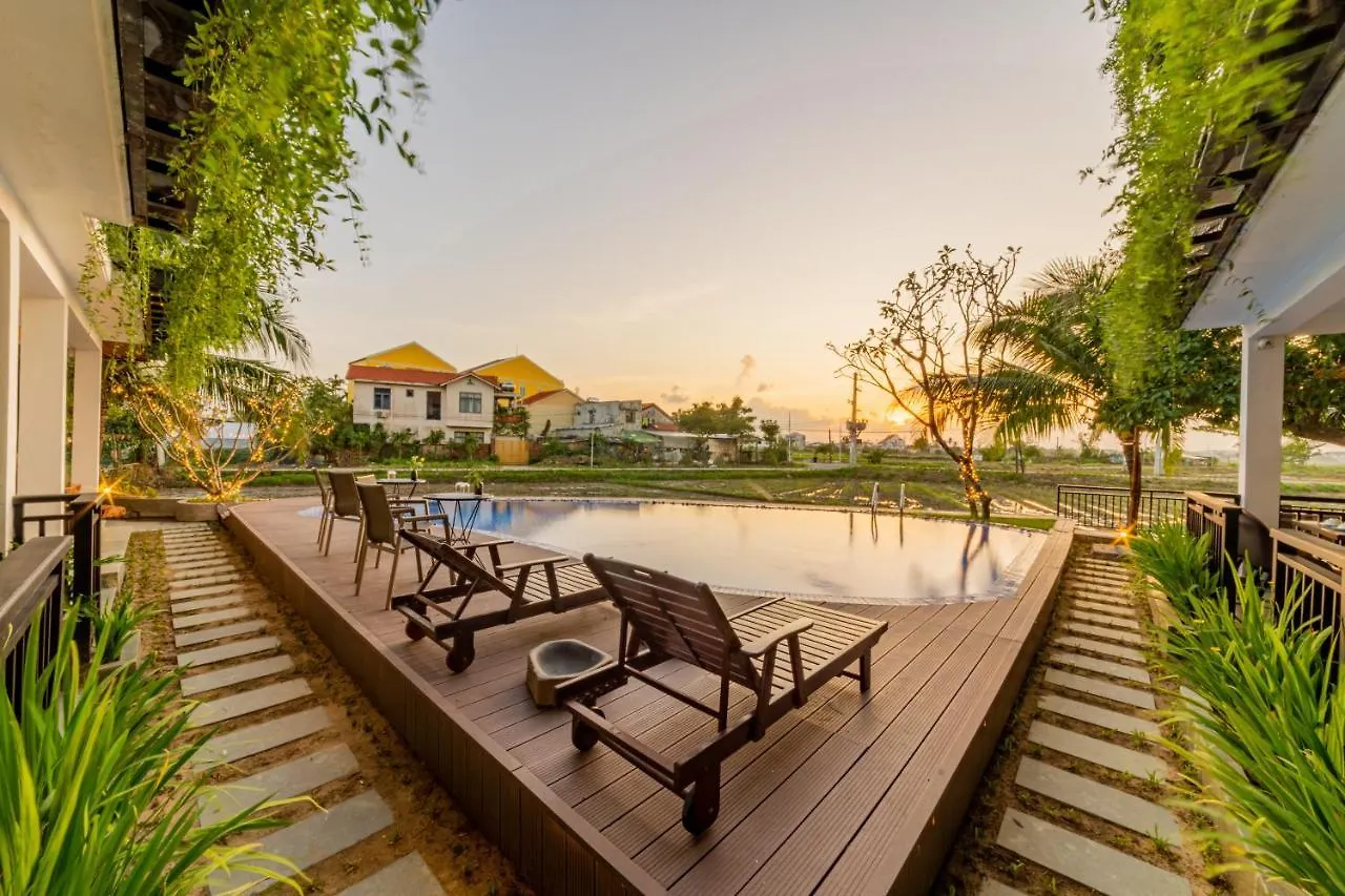 Sunkised Paddy Hoi An Villa Vietnam